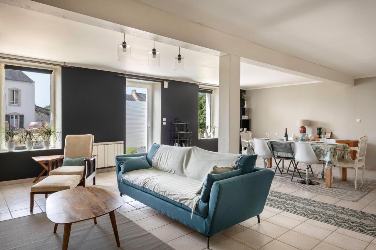 Charmante Maison Proche De L'Ocean Pour 8 Personnes Sarzeau Esterno foto